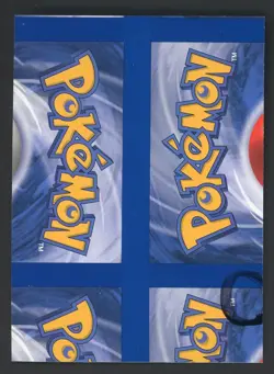 Pokemon English Blank Misprint NFC Cards Front Blank Back Miscut - Image 1