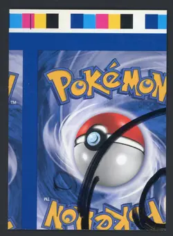 Pokemon English Blank Misprint NFC Cards Front Blank Back Miscut - Image 1