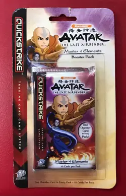 Avatar The Last Airbender Master of Elements Booster Pack (10 Cards Pack ) New! - Image 1