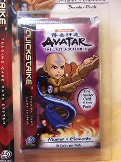 Avatar The Last Airbender Master of Elements Booster Pack (10 Cards Pack ) New! - Image 2