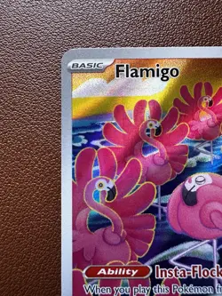 Flamigo 227/193 Paldea Evolved Illustration Rare Pokemon Card TCG Mint - Image 2