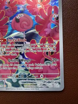 Flamigo 227/193 Paldea Evolved Illustration Rare Pokemon Card TCG Mint - Image 4