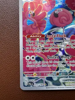 Flamigo 227/193 Paldea Evolved Illustration Rare Pokemon Card TCG Mint - Image 5