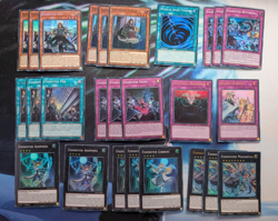 YuGiOh 26 Card Exosister Deck Ft 3 Stella Pax Vadis Magnifica & More - Image 1