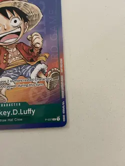 One Piece Card Game - Monkey D. Luffy 2023 AX Promo P-037 Non Foil - Image 2