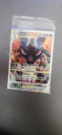 Lucario VSTAR SWSH291 Sword & Shield Promo Card Sealed - Image 1