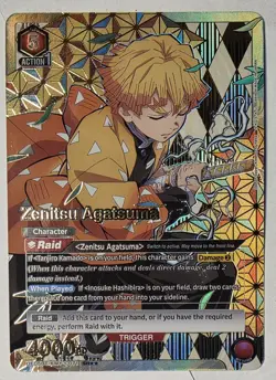 Union Arena - Zenitsu Agatsuma (SR**) - Demon Slayer UE05BT- KMY-1-071 - 2 STAR - Image 1