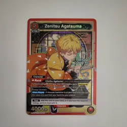 Union Arena Demon Slayer Kimetsu no Yaiba - Zenitsu Agatsuma SR UE05BT/KMY-1-071 - Image 1