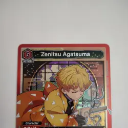 Union Arena Demon Slayer Kimetsu no Yaiba - Zenitsu Agatsuma SR UE05BT/KMY-1-071 - Image 3
