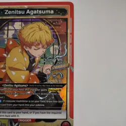 Union Arena Demon Slayer Kimetsu no Yaiba - Zenitsu Agatsuma SR UE05BT/KMY-1-071 - Image 5