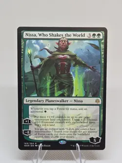 Nissa, Who Shakes the World X1 WAR MTG War of the Spark - Image 1