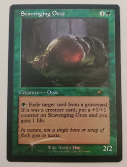 1x Scavenging Ooze LGS Promo FOIL MTG Magic the Gathering NM - Image 1