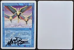 Signed MtG Magic Mark Poole Artist Proof _ Revised _ PHANTASMAL FORCES _ 1/100! - Image 1