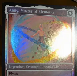 Avatar Aang / Aang, Master of Elements - Prerelease Foil Promo - Avatar TLA MTG - Image 5