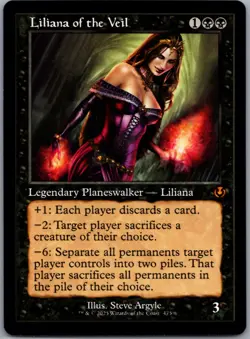 Liliana of the Veil (Retro Frame) Innistrad Remastered Regular - Image 1
