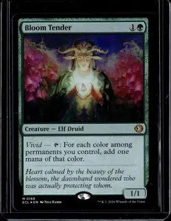 Bloom Tender - 166 - Foil - ECL - NM - MTG Magic the Gathering - Image 1