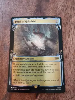 Phial of Galadriel (Showcase Scrolls) Lord of the Rings Foil - Image 1