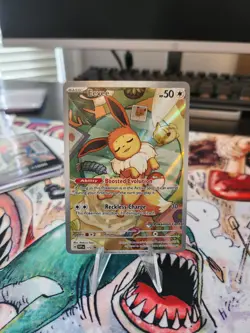 Pokemon TCG Eevee Pokemon Center Stamped ETB Black Star Promo #173 English - Image 1