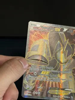 Pokemon TCG Terrakion EX Full Art 121/124 Dragons Exalted NM - Image 5