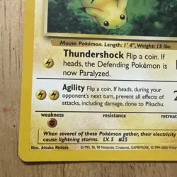 Pikachu - Black Star Promo #27 “Bumblebee” - Vintage 1999 WOTC Pokemon Card - Image 5