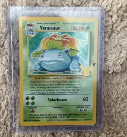 Venusaur 15/102 Pokemon TCG Celebrations: Classic Collection NM - Image 1