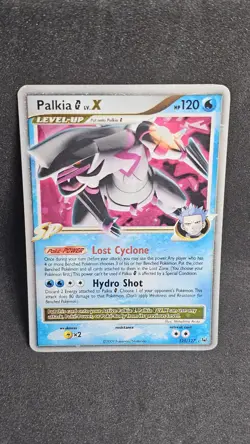2009 Pokemon TCG Platinum Palkia G LV.X Holo Ultra Rare Card 125/127 LP - Image 1
