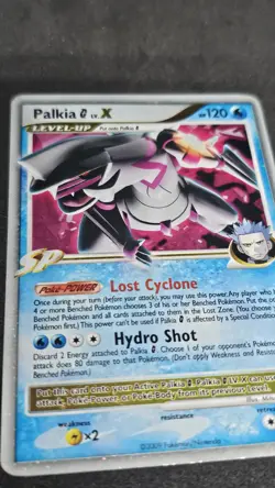 2009 Pokemon TCG Platinum Palkia G LV.X Holo Ultra Rare Card 125/127 LP - Image 2