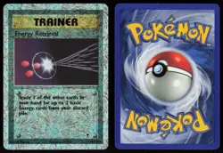 Energy Retrieval 107/110 Uncommon Legendary Collection Reverse Holo Pokemon - Image 3