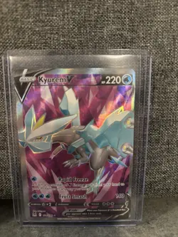 Pokemon Kyurem V 174/196 Swsh11: Lost Origin Ultra Rare Full Art Holo English - Image 1