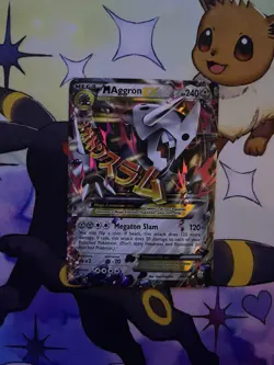 Pokemon TCG M Aggron EX XY Primal Clash 94/160 Holo Ultra Rare 240HP 120+ - Image 1