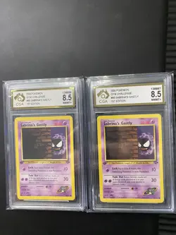 Pokemon TCG Sabrina's Gastly Gym Challenge 96/132 CGA 8.5 - Image 1