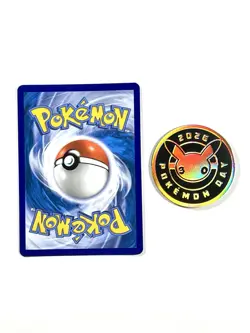2026 Pikachu 051 Stamped Pokemon Day 30th Anniversary Promo with Coin - Image 2