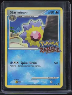 2009 Pokemon Rumble #5 Starmie - Image 1