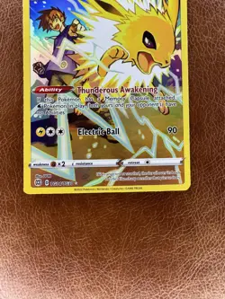 Pokemon Jolteon Ultra Rare SWSH09: Brilliant Stars Trainer Gallery TG04/TG30 - Image 3