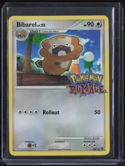 2009 Pokemon Rumble #16 Bibarel - Image 1
