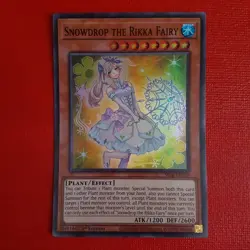 Yugioh Snowdrop The Rikka Fairy SESL-EN019 1st Edition - Image 1