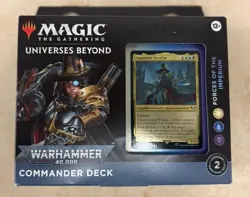 MTG:Universes Beyond Warhammer 40k Forces Of The Imperium Commander Deck Sealed - Image 1