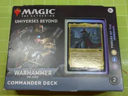 MTG:Universes Beyond Warhammer 40k Forces Of The Imperium Commander Deck Sealed - Image 1