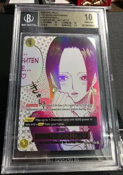 2026 ONE PIECE THE AZURE SEA'S SEVEN ALT ART R YOU'LL FRIGHTEN ME... BGS 10 - Image 1