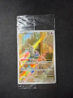 Pokemon TCG Mimikyu SVP 075 Black Star Promo Sealed NM - Image 1