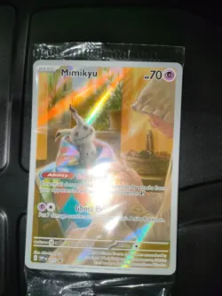Mimikyu SVP 075 Promo - Sealed Paldean Fates Pokemon TCG Card (NM Condition) - Image 3