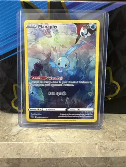 Pokemon TCG Manaphy Crown Zenith Galarian Gallery Card GG06/GG70 NM/M Condition - Image 1