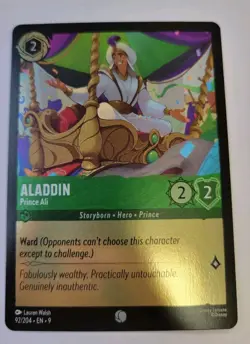 Disney Lorcana TCG - Fabled: Aladdin (092/204) - Common Foil - Near Mint - Image 1