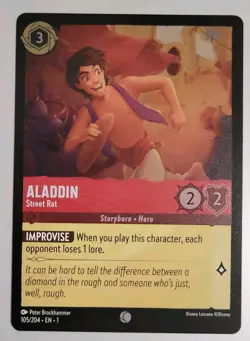 Disney Lorcana TCG - First Chapter: Aladdin (105/204) - Common Foil - Near Mint - Image 1