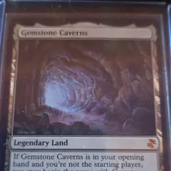 Gemstone Caverns Time Spiral Remastered Regular (Mythic) Legendary Land - Image 1