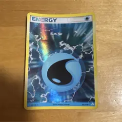 Pokemon Water Energy 107/110 EX Holon Phantoms Holo Rare Basic English 2006 TCG - Image 1