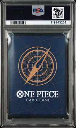 2025 ONE PIECE OP11-A FIST OF DIVINE SPEED 3RD ANV-SILVER MONKEY D. LUFFY PSA 10 - Image 3