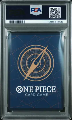 2025 ONE PIECE OP11-A FIST OF DIVINE SPEED 3RD ANV-SILVER MONKEY D. LUFFY PSA 10 - Image 2