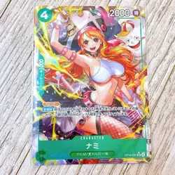 Nami SR Parallel OP14-031 Japanese ONE PIECE Card Seven Heroes of the Blue Sea - Image 1