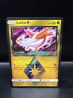 Pokemon Latias Holo Foil Rare Card 107/168 Celestial Storm Prism Star 2018 - Image 1